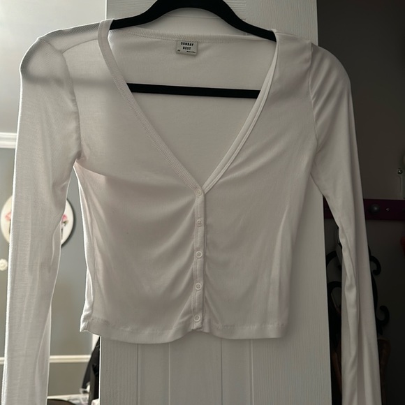 sunday best cropped long sleeve - Picture 1 of 2